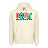 Sandshell bruh formerly known as mom Premium Hoodie - MaliasSmallBusiness