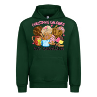 Forest Green christmas calories no cuentan Urban Hoodie - MaliasSmallBusiness