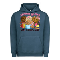 Pigment Midnight Navy christmas calories no cuentan Urban Hoodie - MaliasSmallBusiness