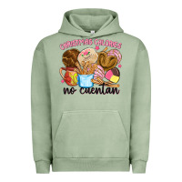 Pigment Oil Green christmas calories no cuentan Urban Hoodie - MaliasSmallBusiness