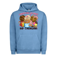 Pigment Pebble Blue christmas calories no cuentan Urban Hoodie - MaliasSmallBusiness