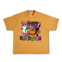 Peanut Butter Happy Halloween Urban Heavy Tee - RanaPortraitStore