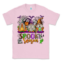 Bubblegum Pink Spooky Season Gnomes Classic Tee - texasbilliewilder