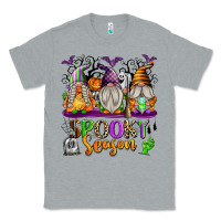 Heather Grey Spooky Season Gnomes Classic Tee - texasbilliewilder
