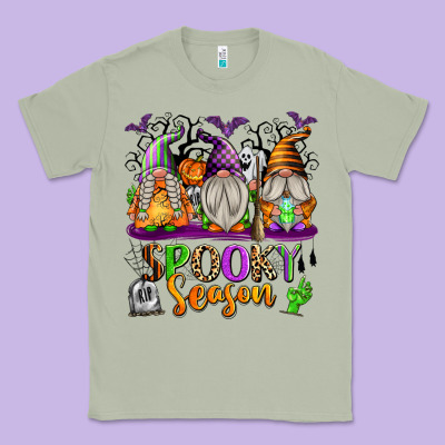 Spooky Season Gnomes Classic Tee Designed By Texasbilliewilder