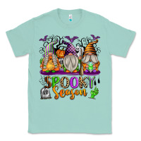 Seafoam Spooky Season Gnomes Classic Tee - texasbilliewilder