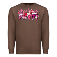 Chestnut cancer ribbon with teeth Premium Sweatshirt - AdoDesignShop