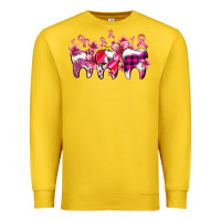 Lemon cancer ribbon with teeth Premium Sweatshirt - AdoDesignShop