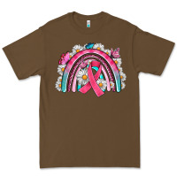 Cacao Breast Cancer Rainbow Premium Tee - Artiststas