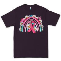 Plum Breast Cancer Rainbow Premium Tee - Artiststas