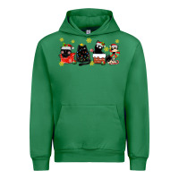 Emerald christmas cats Urban Hoodie - MaliasSmallBusiness