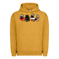 Pigment Peanut Butter christmas cats Urban Hoodie - MaliasSmallBusiness