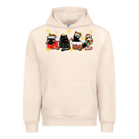 Sandshell christmas cats Urban Hoodie - MaliasSmallBusiness