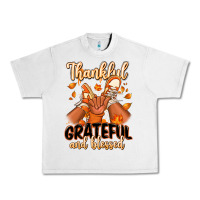 Thankful Grateful And Blessed Black Boy Sneakers Urban Heavy Tee | Teevron
