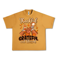 Peanut Butter Thankful grateful and Blessed black boy sneakers Urban Heavy Tee - RanaPortraitStore