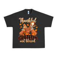 Pigment Black Thankful grateful and Blessed black boy sneakers Urban Heavy Tee - RanaPortraitStore