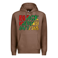 Chestnut black history Premium Hoodie - MaliasSmallBusiness