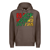 Coffee black history Premium Hoodie - MaliasSmallBusiness