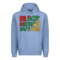 Colony Blue black history Premium Hoodie - MaliasSmallBusiness