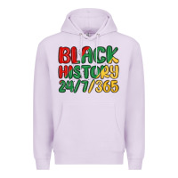 Lilac black history Premium Hoodie - MaliasSmallBusiness