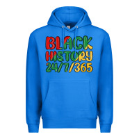 True Royal black history Premium Hoodie - MaliasSmallBusiness