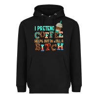 ı Pretend Coffee Helps But ı Am Still A Bitch Heavyweight Hoodie | Teevron