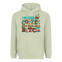 Matcha ı pretend coffee helps but ı am still a bitch Heavyweight Hoodie - AdoDesignShop
