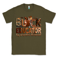 Army Green black educator by popular demand Classic Tee - Zillion Design Studio