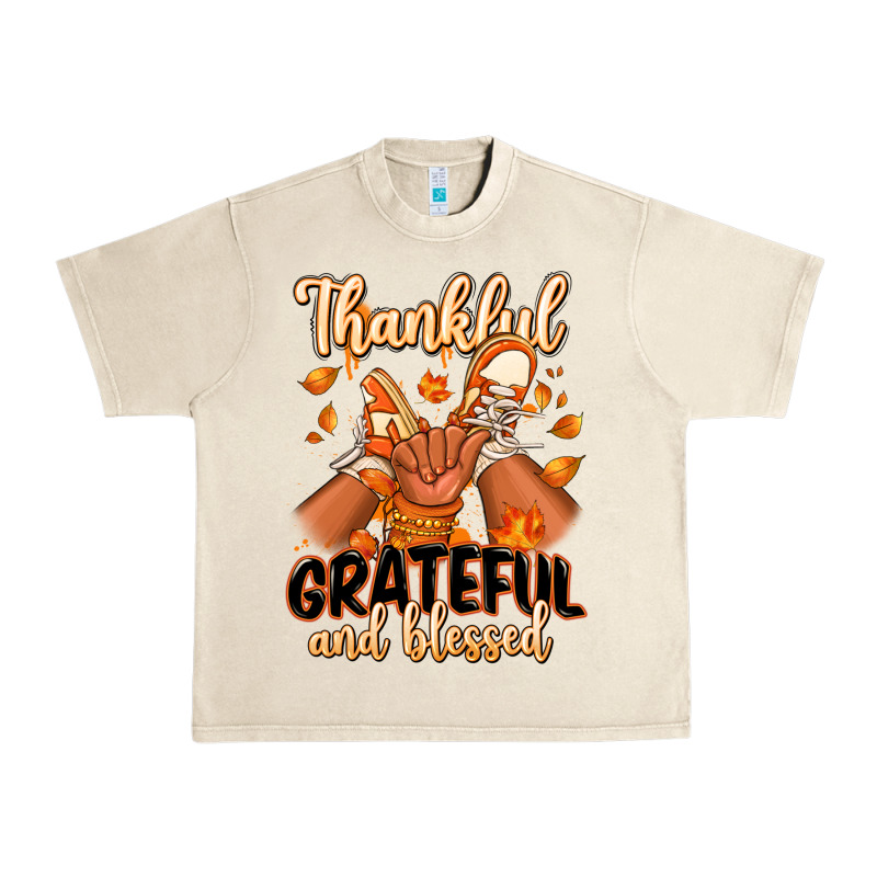 Thankful Grateful And Blessed Black Baby Girl Urban Heavy Tee by RanaPortraitStore | Teevron