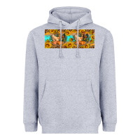 Heather Grey Fall coop animals pumpkin 11 oz mug Heavyweight Hoodie - Artiststas