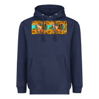 Navy Fall coop animals pumpkin 11 oz mug Heavyweight Hoodie - Artiststas