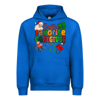 Cobalt santas favorite caregiver Urban Hoodie - MaliasSmallBusiness