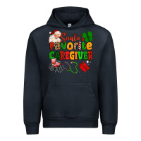 Navy santas favorite caregiver Urban Hoodie - MaliasSmallBusiness