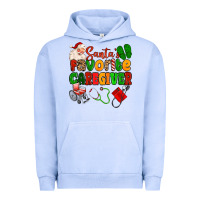 Pigment Grape Ice santas favorite caregiver Urban Hoodie - MaliasSmallBusiness
