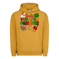 Pigment Peanut Butter santas favorite caregiver Urban Hoodie - MaliasSmallBusiness
