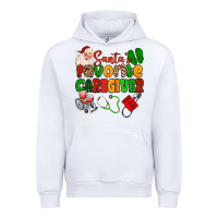 White santas favorite caregiver Urban Hoodie - MaliasSmallBusiness
