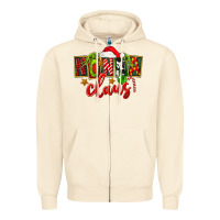 Sandshell christmas nonna claus Zipper Hoodie - FaDigitalArtStudio
