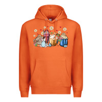 Carrot easter coffee cups Premium Hoodie - MaliasSmallBusiness