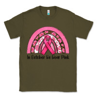 Army Green in october we wear pink Classic Tee - RanaPortraitStore