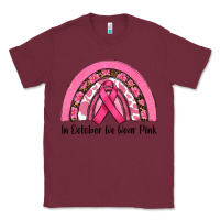 Burgundy in october we wear pink Classic Tee - RanaPortraitStore