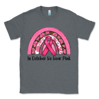 Charcoal Heather in october we wear pink Classic Tee - RanaPortraitStore