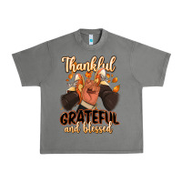 Tornado Thankful grateful and Blessed black man sneakers Urban Heavy Tee - RanaPortraitStore