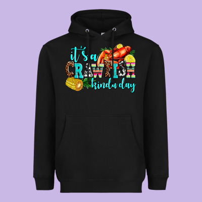 Its A Crawfish Kinda Day Heavyweight Hoodie Designed By Adodesignshop
