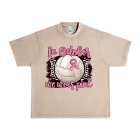 French Oak in october we wear pink volleyball Urban Heavy Tee - BarkalooDesign