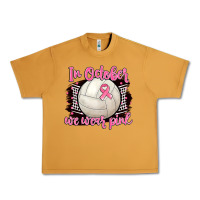 Peanut Butter in october we wear pink volleyball Urban Heavy Tee - BarkalooDesign
