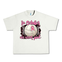 Pistachio in october we wear pink volleyball Urban Heavy Tee - BarkalooDesign