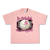 Salmon in october we wear pink volleyball Urban Heavy Tee - BarkalooDesign