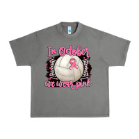 Tornado in october we wear pink volleyball Urban Heavy Tee - BarkalooDesign