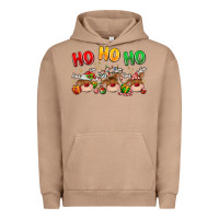 Pigment Burro ho ho ho reindeer Urban Hoodie - MaliasSmallBusiness