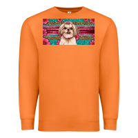 Carrot shih tzu license plate Premium Sweatshirt - Artiststas